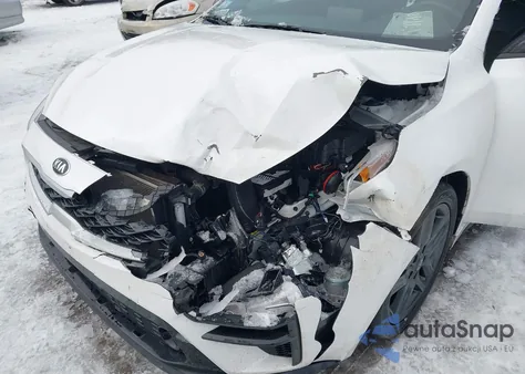 2021 Kia Forte Gt-Line из США, поврежденный, VIN 3KPF34AD4ME377583